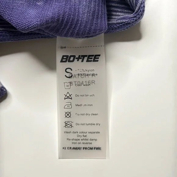 Bo+Tee Sprinter Leggings - violet.  Size small - Picture 10 of 10
